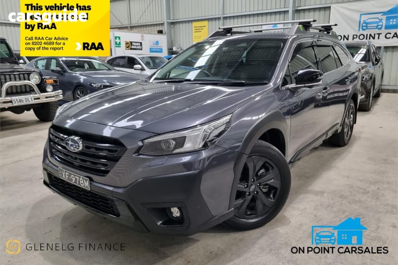 Grey 2021 Subaru Outback Wagon Awd Sport