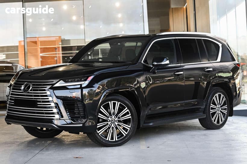 Grey 2024 Lexus LX600 Wagon