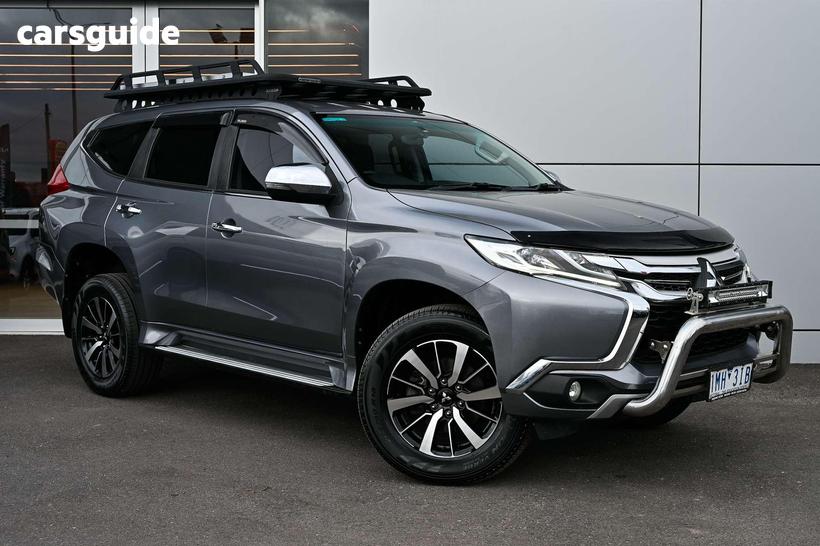 Grey 2017 Mitsubishi Pajero Sport Wagon Glx (4X4) 5 Seat
