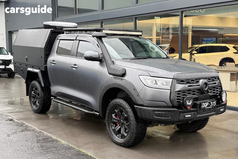 Grey 2025 GWM UTE Dual Cab Utility Cannon (4X4)