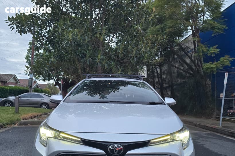 Silver 2019 Toyota Corolla Hatchback Sx