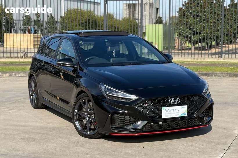 Black 2024 Hyundai I30 Hatchback N Premium