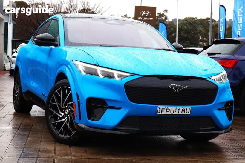 Blue 2023 Ford Mustang Mach-E Wagon Gt