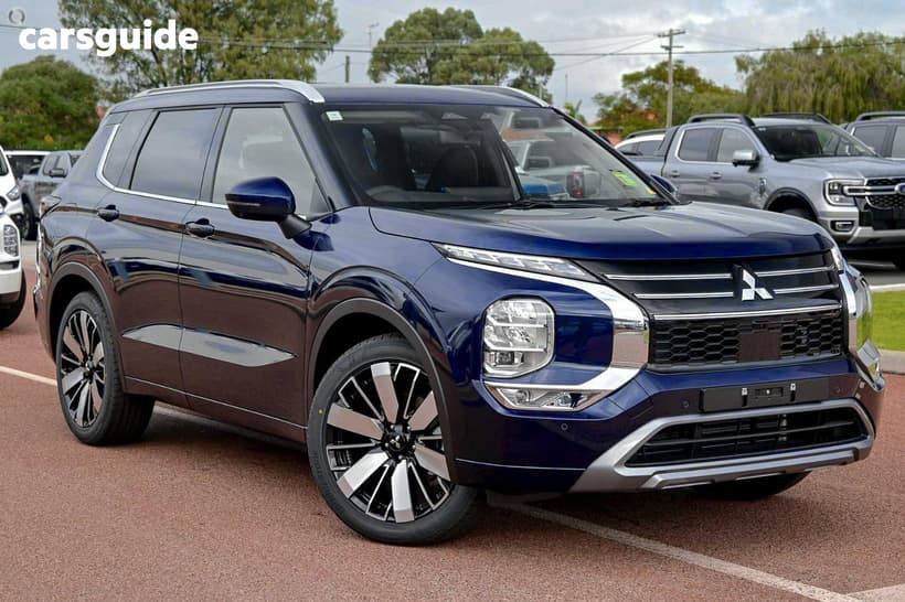 Blue 2025 Mitsubishi Outlander Wagon Exceed 5 Seat (Awd)