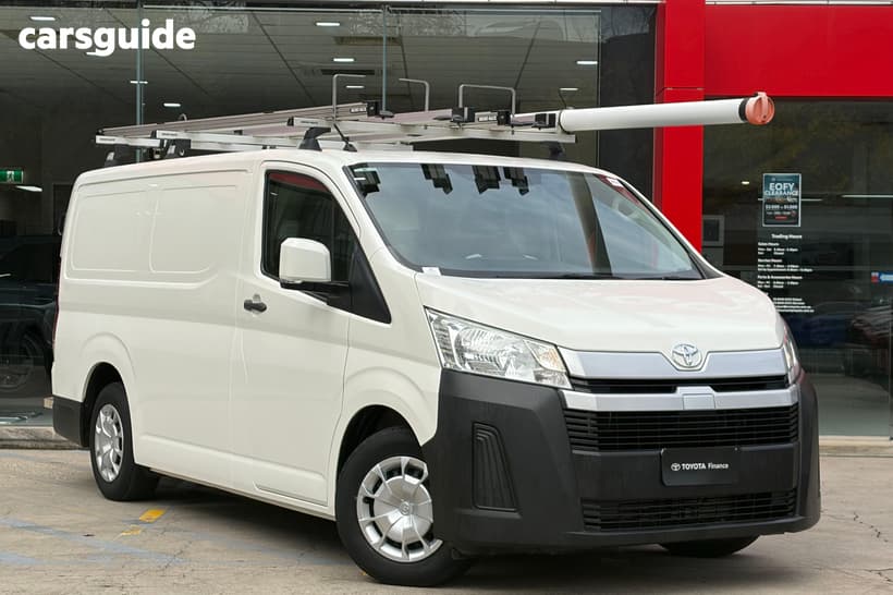 White 2021 Toyota HiAce Commercial HIACE VAN LWB 2.8L T DIESEL AUTOMATIC