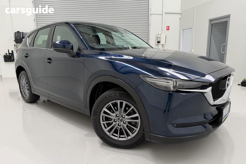 Blue 2017 Mazda CX-5 Wagon Maxx Sport (4X4)