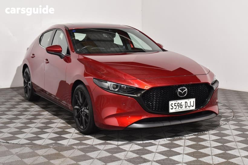 Red 2023 Mazda 3 Hatchback G25 Astina