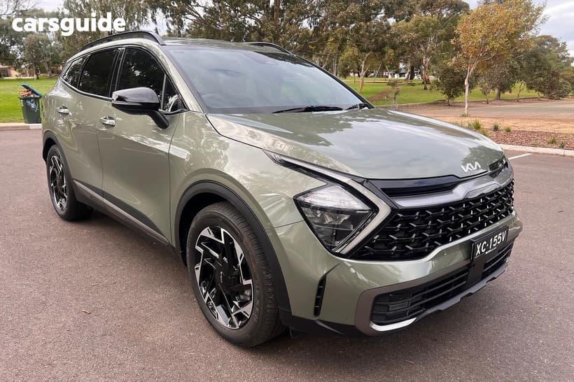 Green 2023 Kia Sportage Wagon Sx+ (Awd)