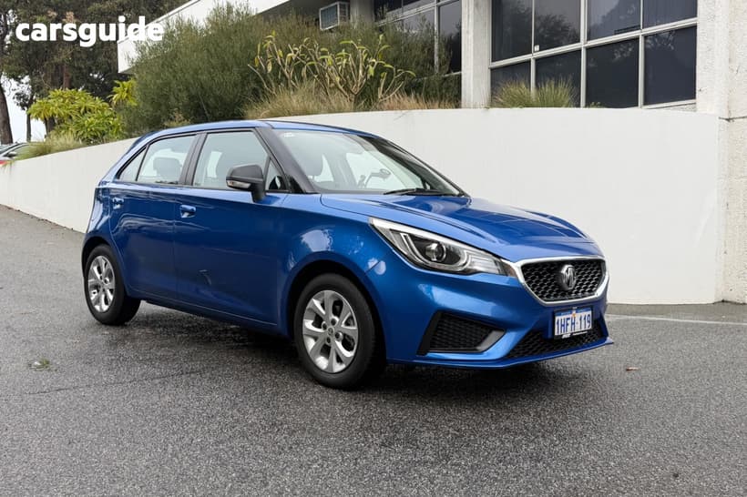 Blue 2021 MG MG3 Hatch