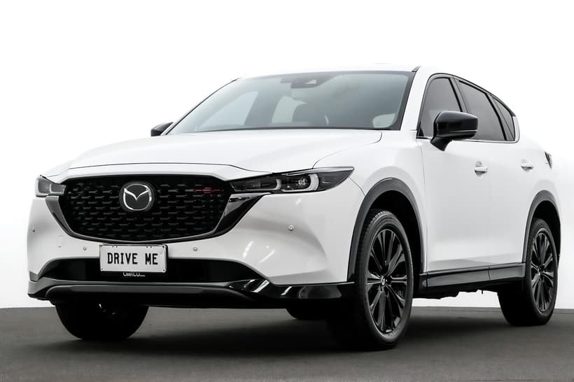 White 2023 Mazda CX-5 Wagon G25 Gt Sp (Awd)