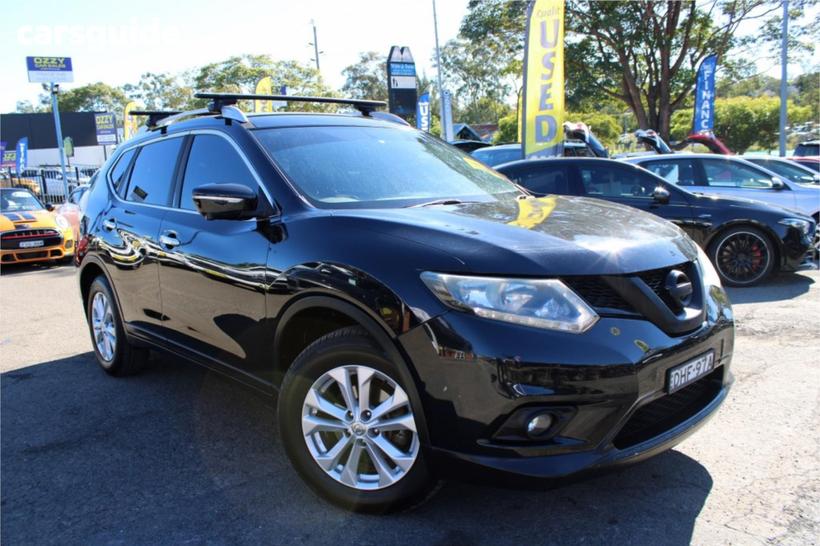 Black 2016 Nissan X-Trail Wagon St-L (Fwd)