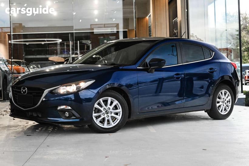 Blue 2015 Mazda 3 Hatchback Maxx
