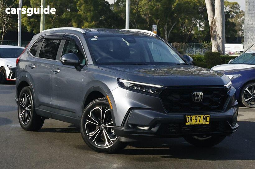 Grey 2023 Honda CR-V Wagon Vti Lx (Awd) 5 Seats