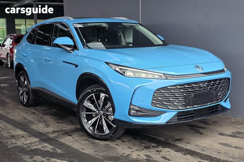 Blue 2024 MG HS Wagon Essence