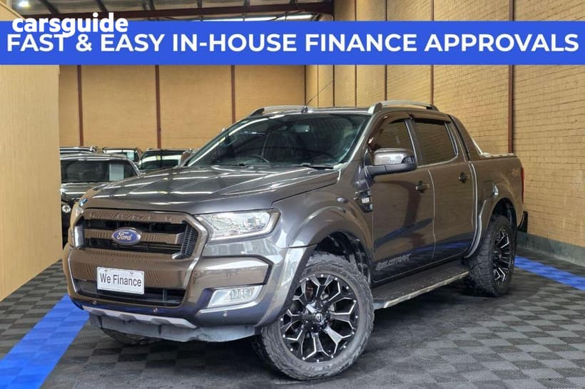 Grey 2017 Ford Ranger Dual Cab Pick-up Wildtrak 3.2 (4X4)