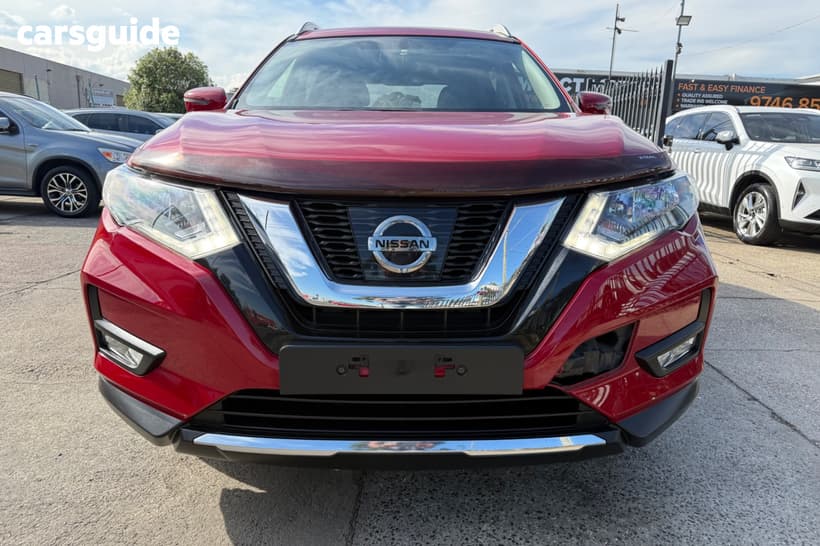 Red 2017 Nissan X-Trail Wagon St-L 7 Seat (2Wd)