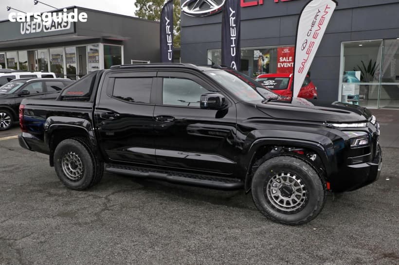 Black 2026 Mitsubishi Triton Cab Chassis Glx (4X2)