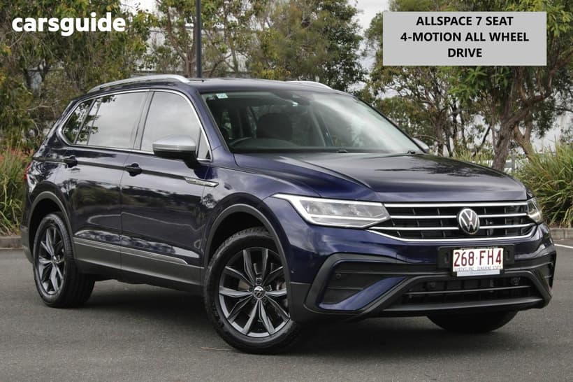 Blue 2022 Volkswagen Tiguan Wagon Allspace 132Tsi Life