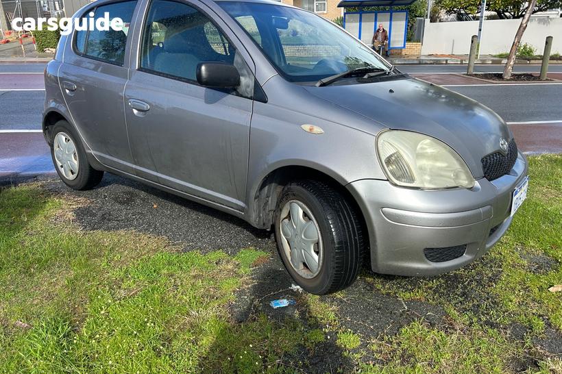 Grey 2003 Toyota Echo Hatchback