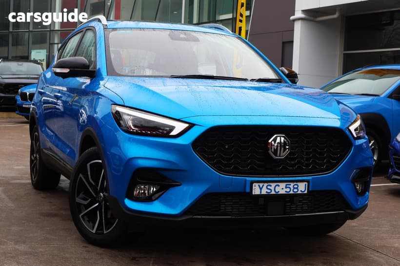 Blue 2024 MG ZST Wagon Essence