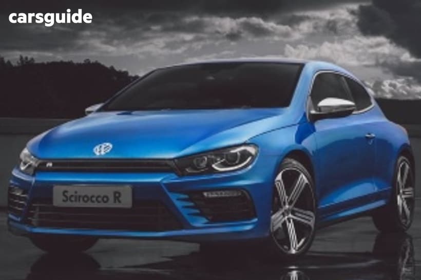 Black 2015 Volkswagen Scirocco Coupe R