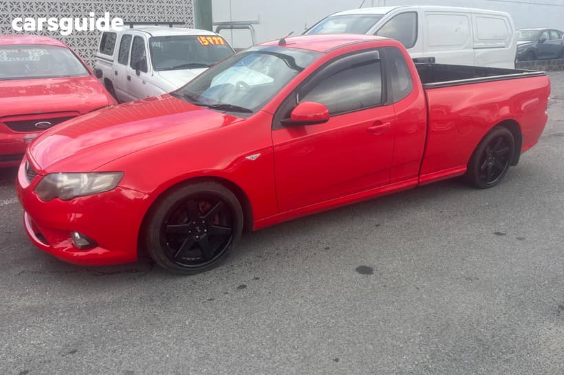 Red 2010 Ford Falcon Utility Xr6