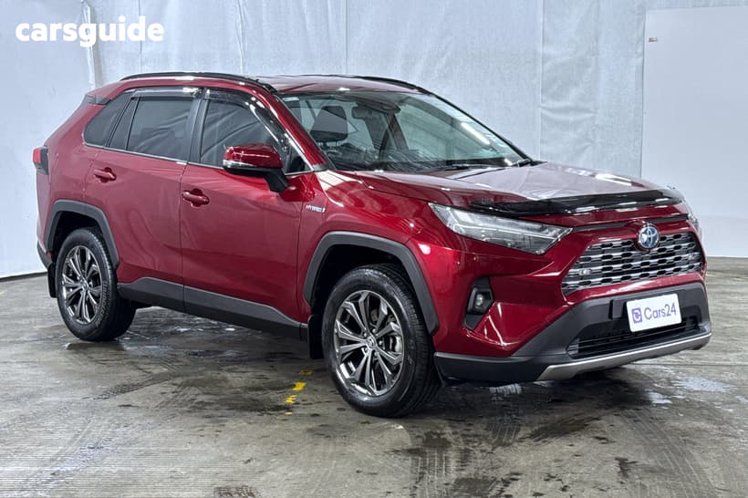 Red 2024 Toyota RAV4 SUV