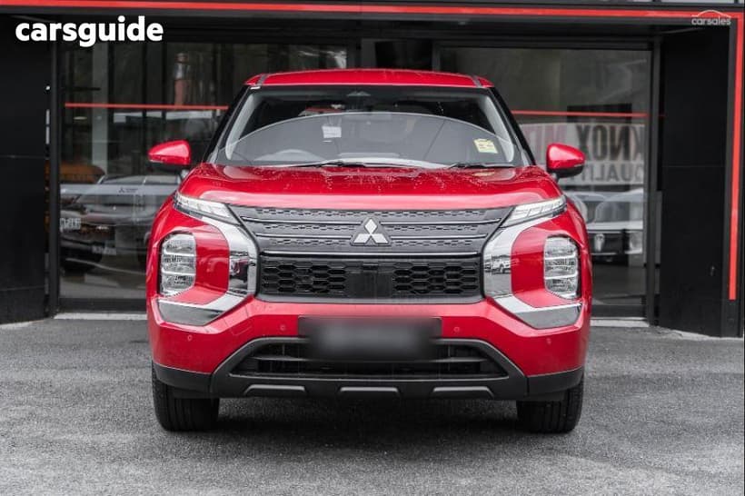 Red 2025 Mitsubishi Outlander Wagon Phev Es 5 Seat (Awd)