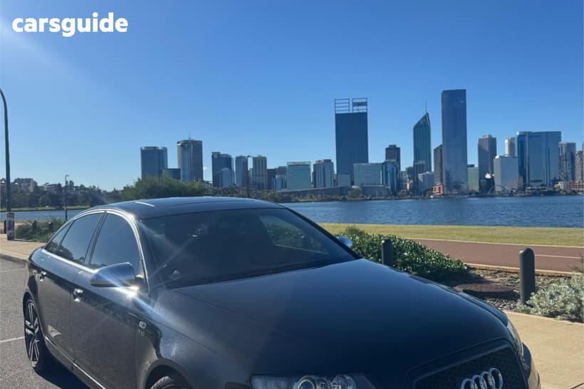 Black 2006 Audi S6 Sedan V10 Fsi Quattro