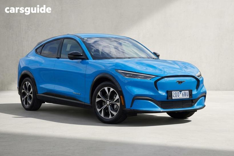 Blue 2023 Ford Mustang Mach-E Wagon Select