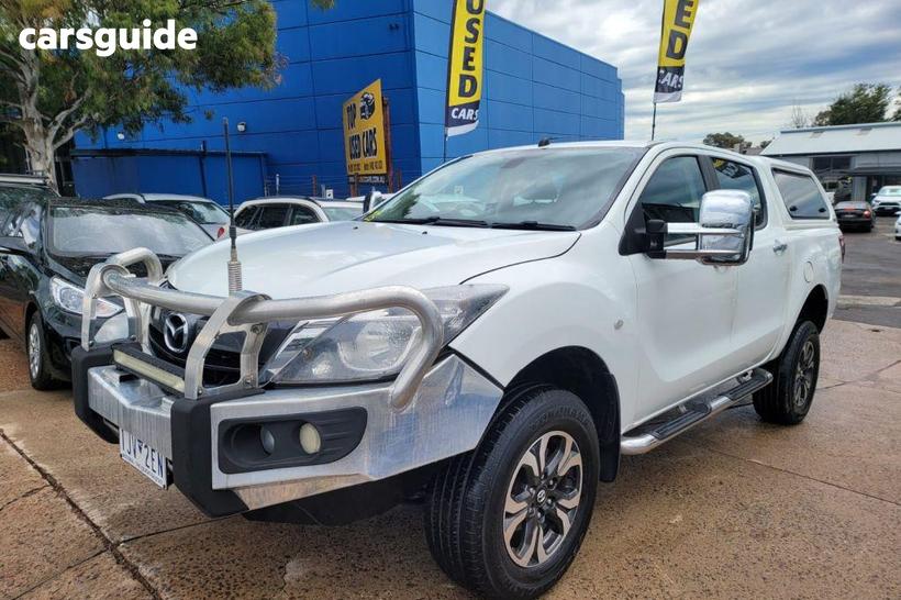 White 2016 Mazda BT-50 Dual Cab Utility Xtr (4X4)