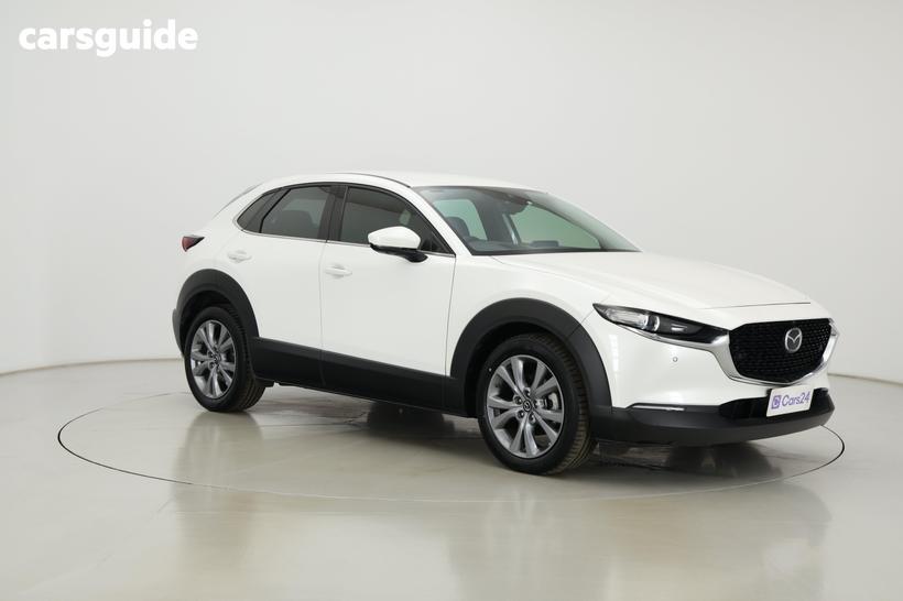 White 2022 Mazda CX-30 Wagon G25 Touring (Awd)