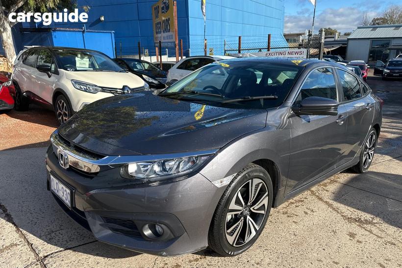 Grey 2016 Honda Civic Sedan Vti-L