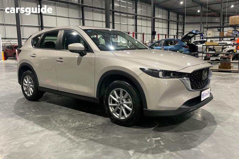 Beige 2024 Mazda CX-5 Wagon G25 Maxx Sport (Awd)
