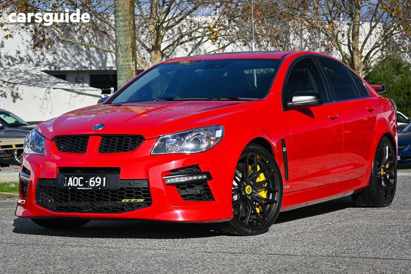Red 2013 HSV GTS Sedan