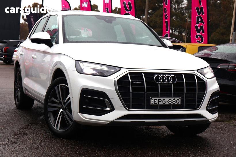 White 2021 Audi Q5 Wagon 45 Tfsi Quattro Sport Mhev