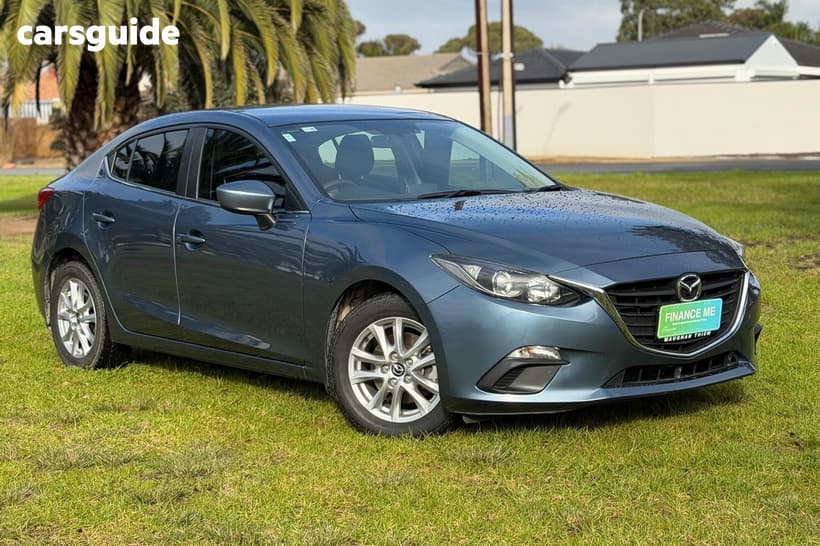 Blue 2014 Mazda 3 Sedan Touring