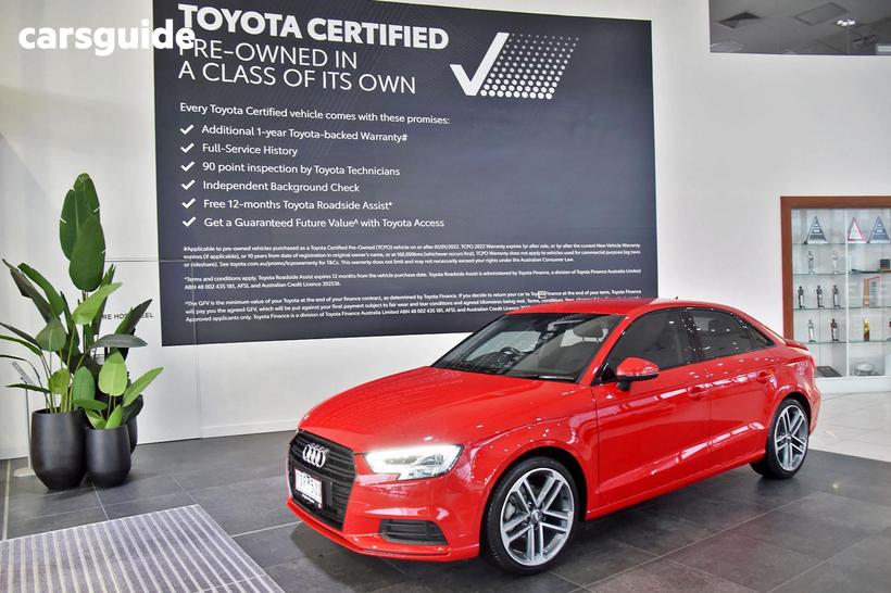 Red 2017 Audi A3 Sedan 1.4 Tfsi Cod