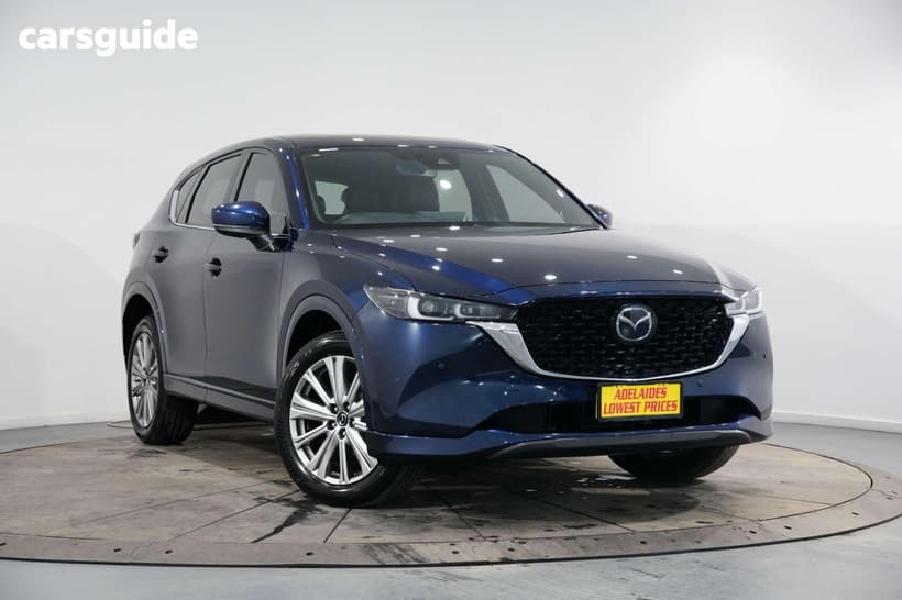 Blue 2023 Mazda CX-5 Wagon G25 Akera (Awd)