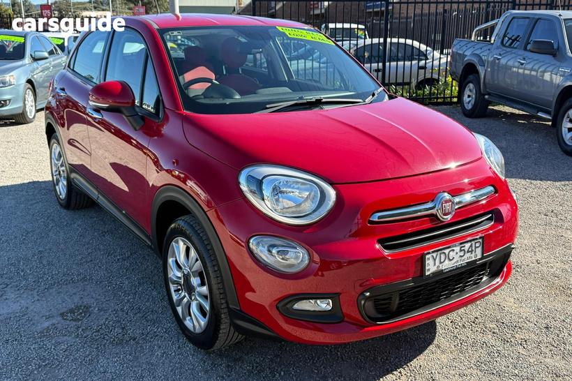 Red 2015 Fiat 500X Wagon Pop Star