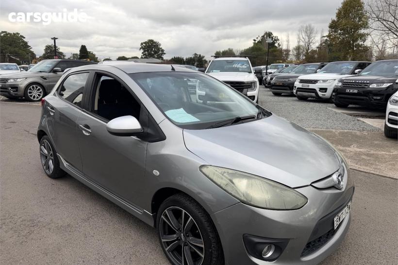 Grey 2009 Mazda 2 Hatchback Maxx