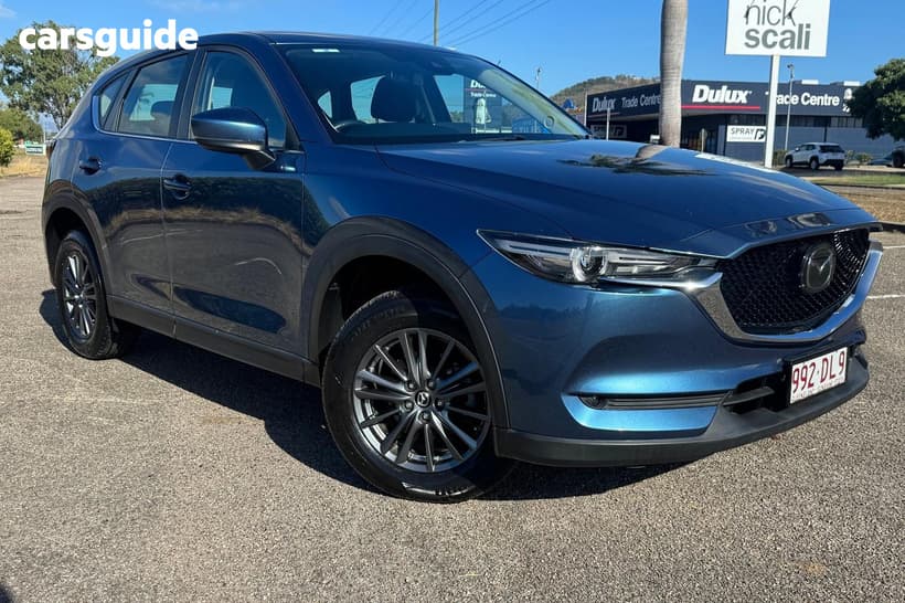 Blue 2021 Mazda CX-5 Wagon Maxx Sport (Fwd)