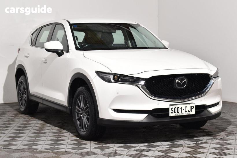 White 2021 Mazda CX-5 Wagon Touring (Awd)