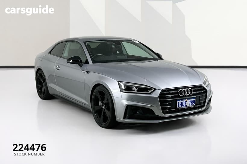 Silver 2019 Audi A5 Coupe 45 Tfsi Quattro S Tronic Sport