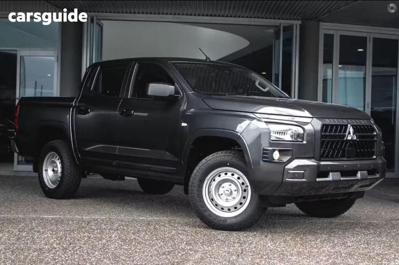 Grey 2026 Mitsubishi Triton Cab Chassis Glx (4X2)