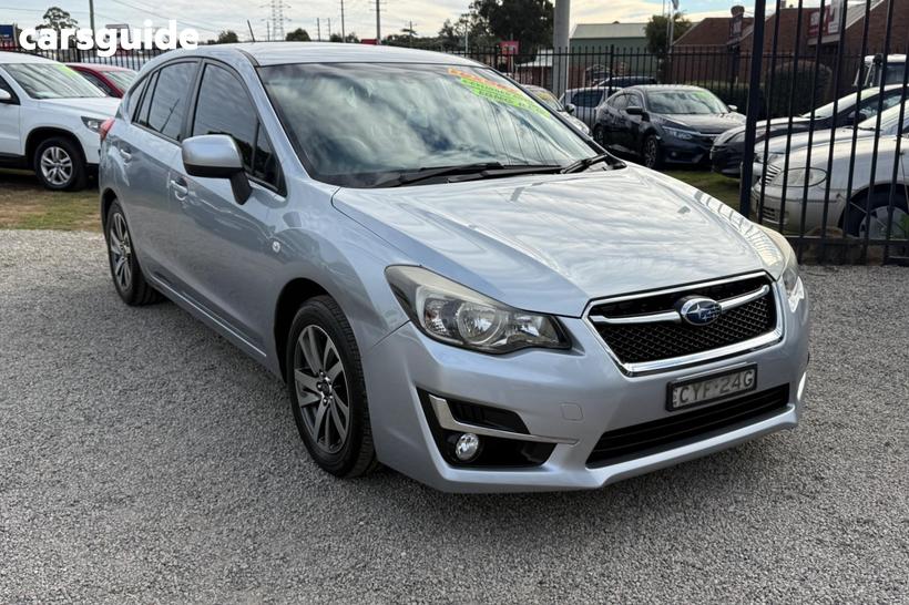 Silver 2015 Subaru Impreza Hatchback 2.0I Premium (Awd)