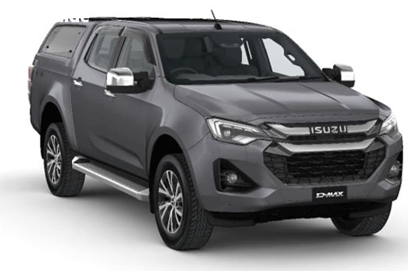Grey 2026 Isuzu D-MAX Crew Cab Utility Ls-U+ (4X4)
