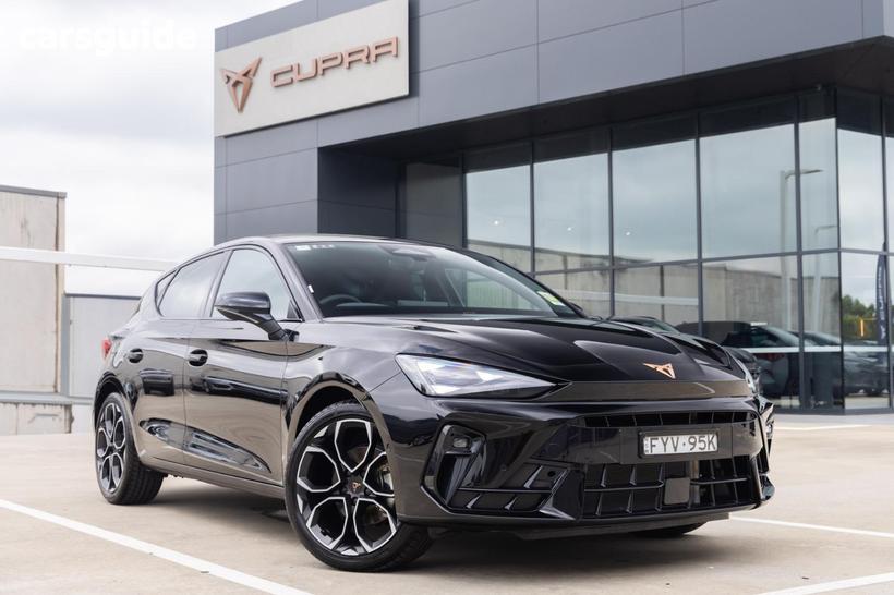 Black 2025 Cupra Leon Hatchback V Tribe Edition