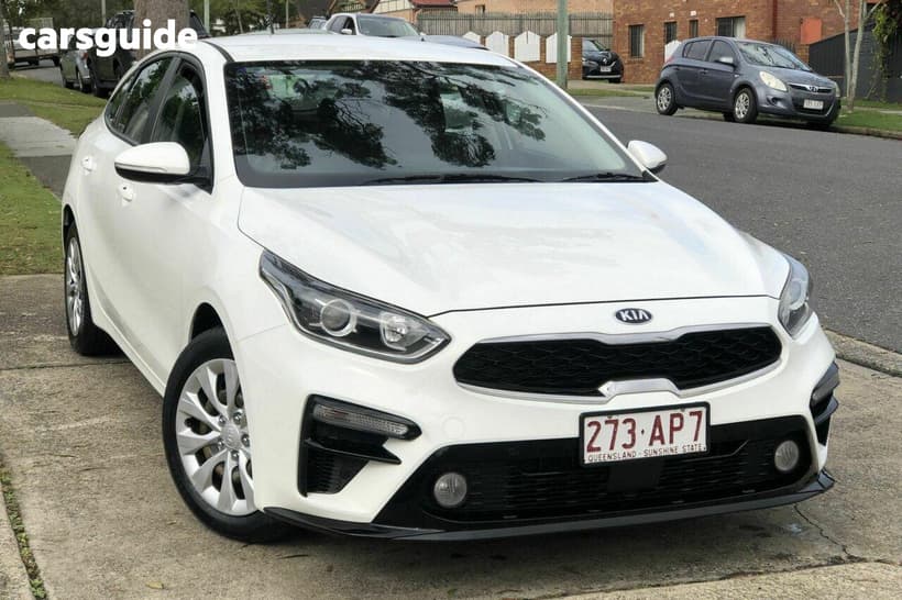 White 2020 Kia Cerato Hatchback S Safety Pack