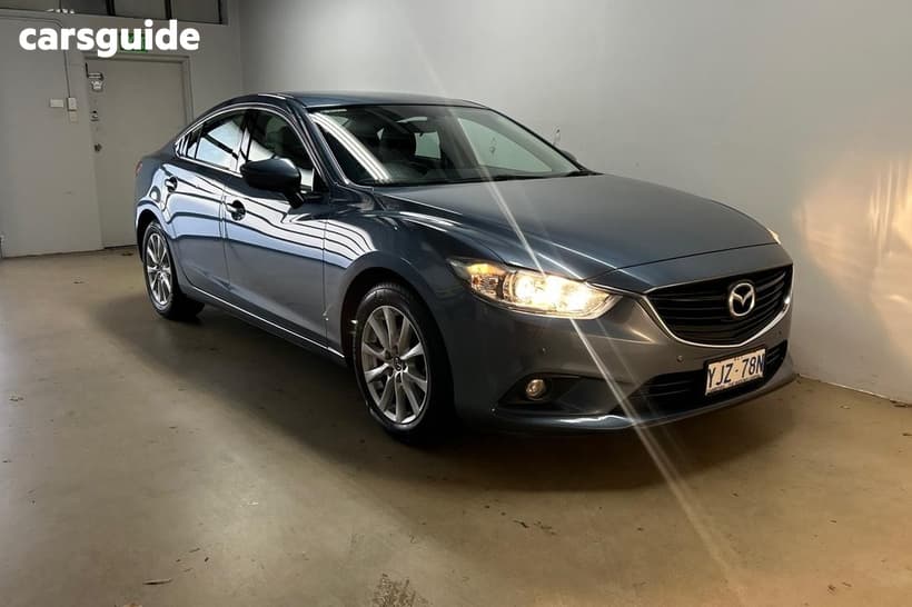 Blue 2013 Mazda 6 Sedan Touring